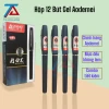 Hộp 12 Bút Ngòi to 1.0mm, Bút Viết Chữ Hán AODEMEI - 974, Mực Đen, Nét Đẹp, Đều Mực - VPP Trường Anh