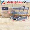 Khay Tài Liệu 3 Tầng TCT 230 Màu Ghi, Khay Đựng Tài Liệu TCT Nhựa HIPS Cao Cấp,Tiện Lợi - VPP Trường Anh