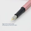 Bút Máy Nét Hoa Hồng Hà 2282 - Hồng, Bút Mực Nét Thanh Đậm Luyện Chữ Đẹp Dành Cho Học Sinh - VPP Trường Anh