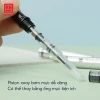 Bút Máy Nét Hoa Hồng Hà 2282 - Bạc, Bút Mực Nét Thanh Đậm Luyện Chữ Đẹp Dành Cho Học Sinh - VPP Trường Anh
