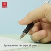 Bút Máy Nét Hoa Hồng Hà 2282 - Bạc, Bút Mực Nét Thanh Đậm Luyện Chữ Đẹp Dành Cho Học Sinh - VPP Trường Anh